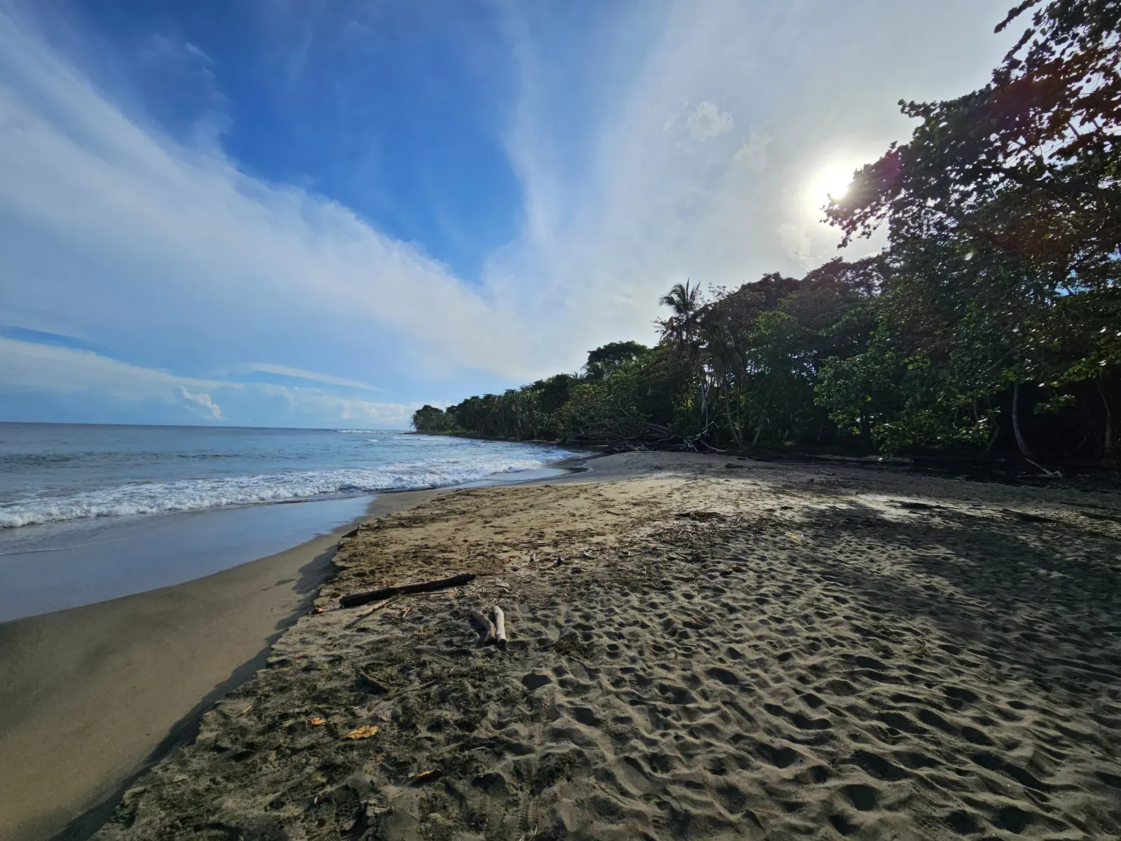 Blue hour at Punta Uva, South Caribbean